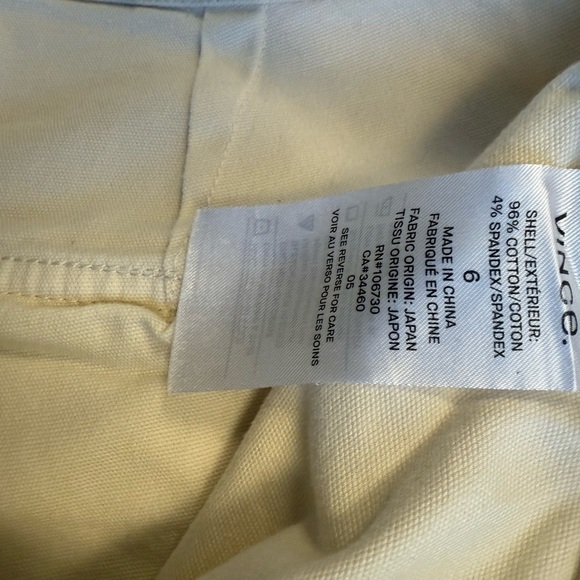 Vince Light Beige Capris with Pockets - Picture 10 of 13